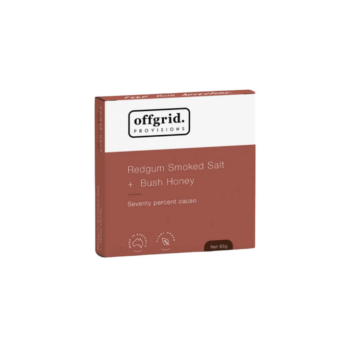 Offgrid Provisions Dark Chocolate 70% - Smoked Salt And Honey