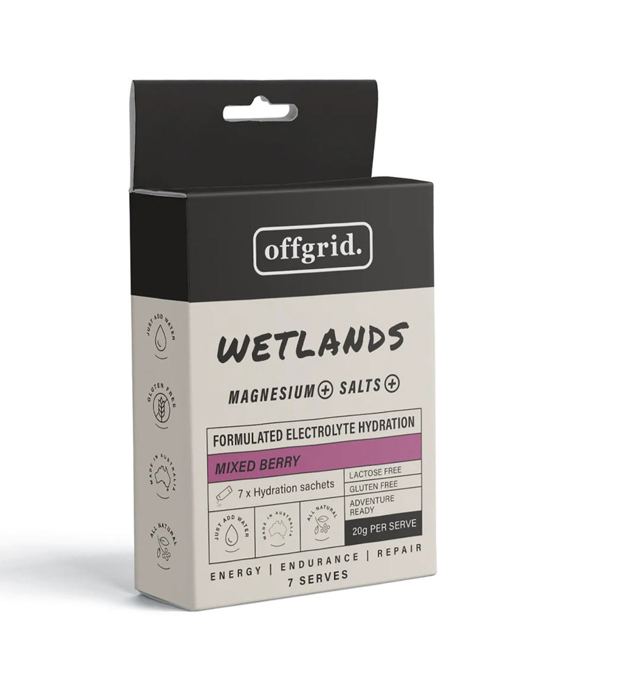 Offgrid Provisions Wetlands Hydration Drink 7 serves - Mixed Berry