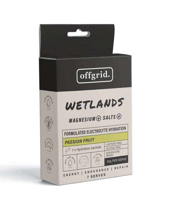 Offgrid Provisions Wetlands Hydration Drink 7 serves - Passionfruit