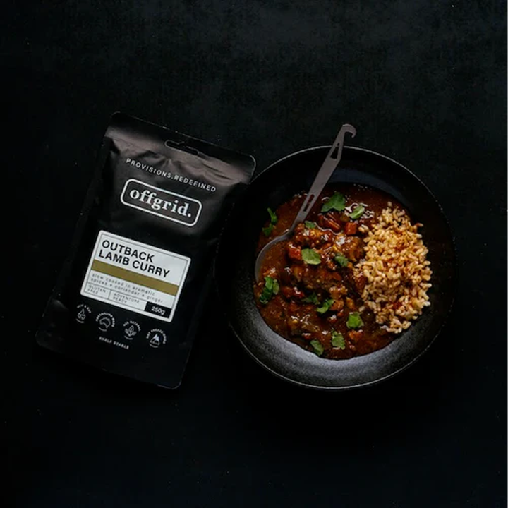 Offgrid Provision Outback Lamb Curry - Heat & Eat Meal