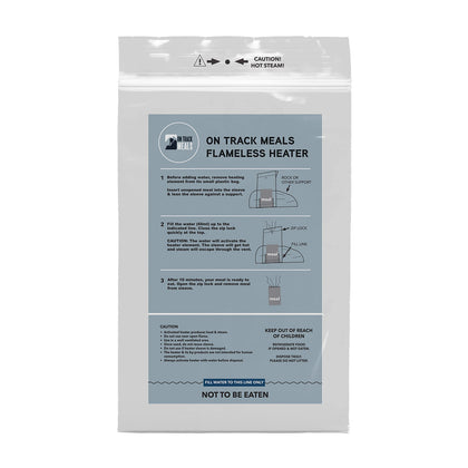 On Track Meals Flameless Heater Bags - 5 Pack