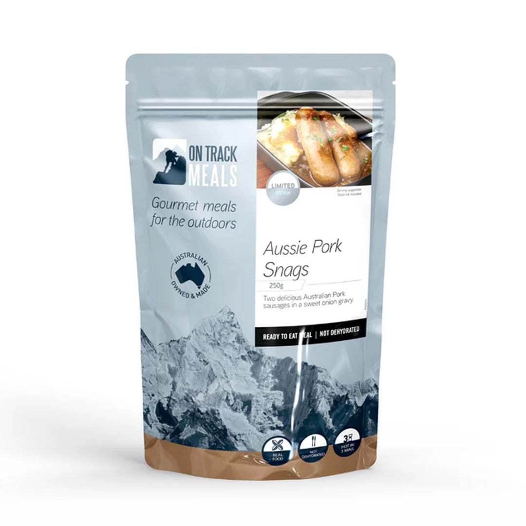 On Track Meals Premium Aussie Pork Snags