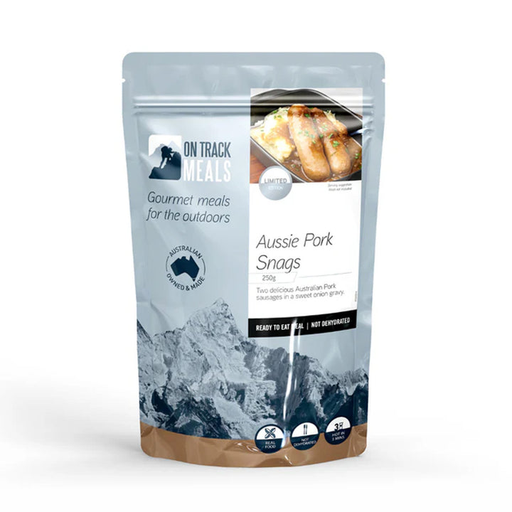On Track Meals Premium Aussie Pork Snags