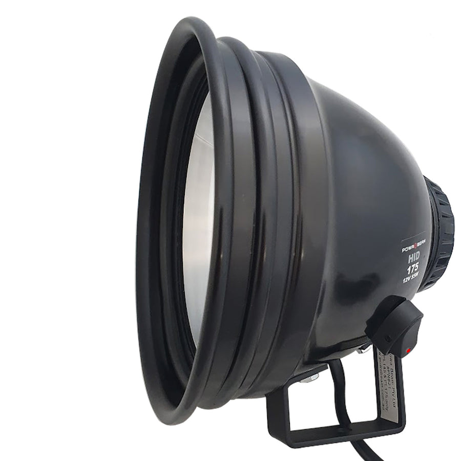 Powa Beam 175mm HID 55W Spotlight with Bracket 175mm