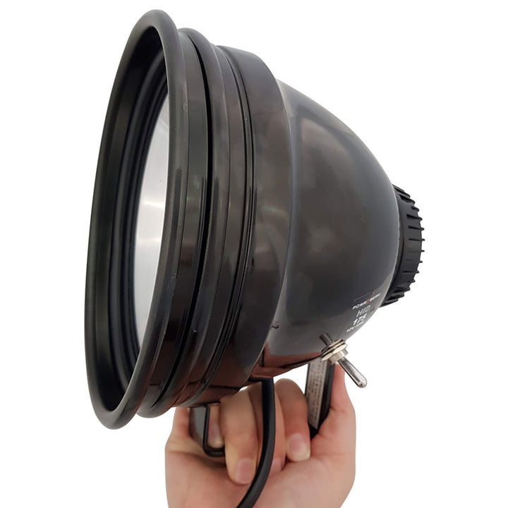 Powa Beam 175mm HID 55W Spotlight with Bracket 175mm