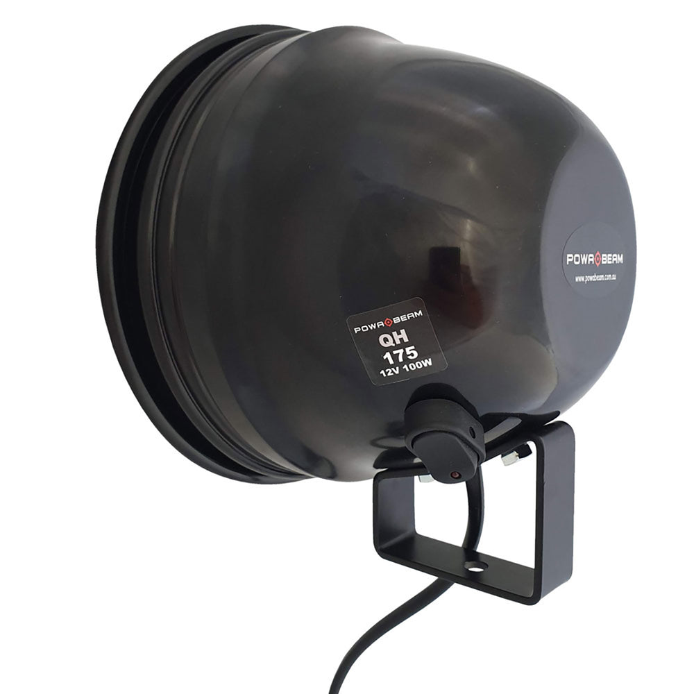 Powa Beam 175mm QH 100W Spotlight with Bracket 175mm