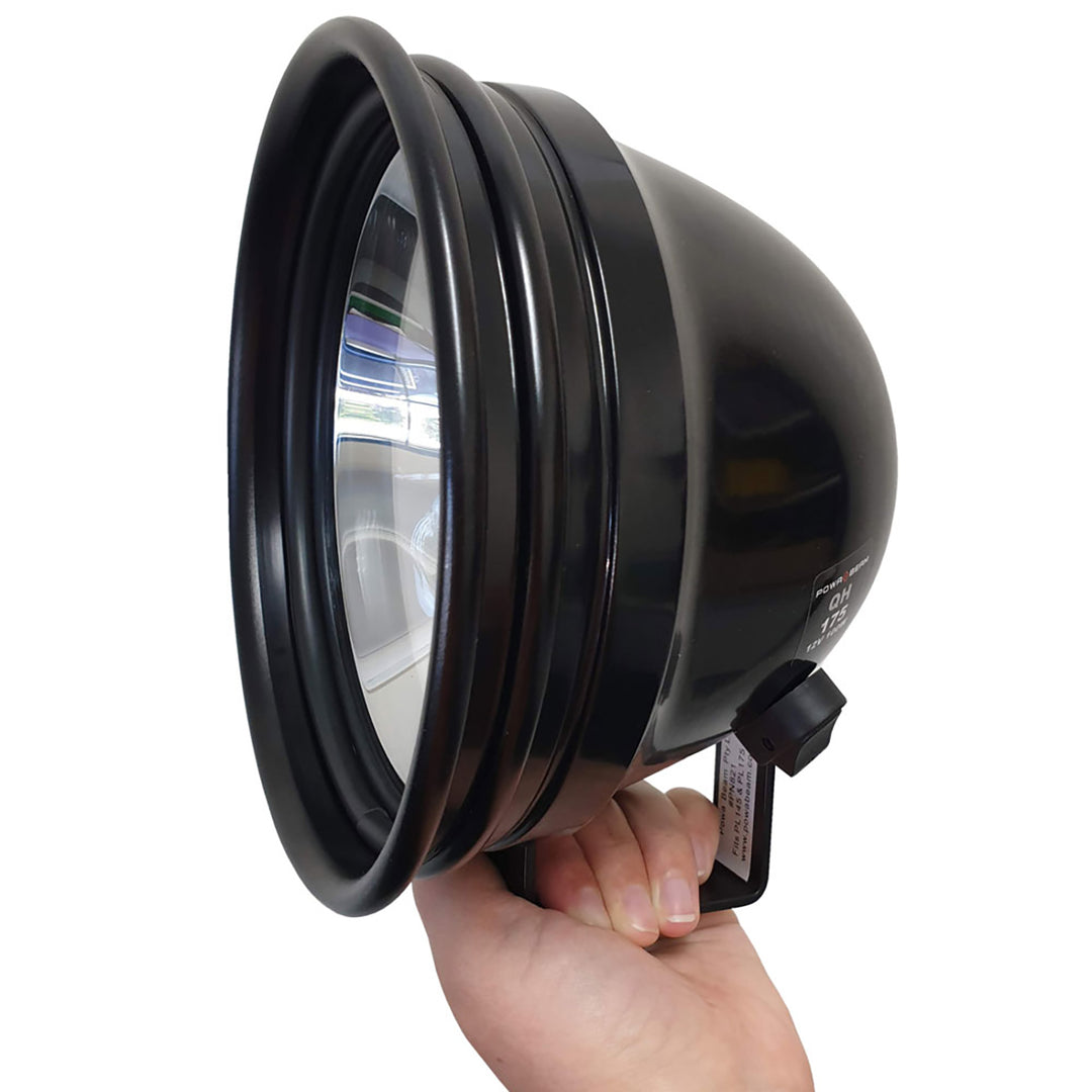 Powa Beam 175mm QH 100W Spotlight with Bracket 175mm