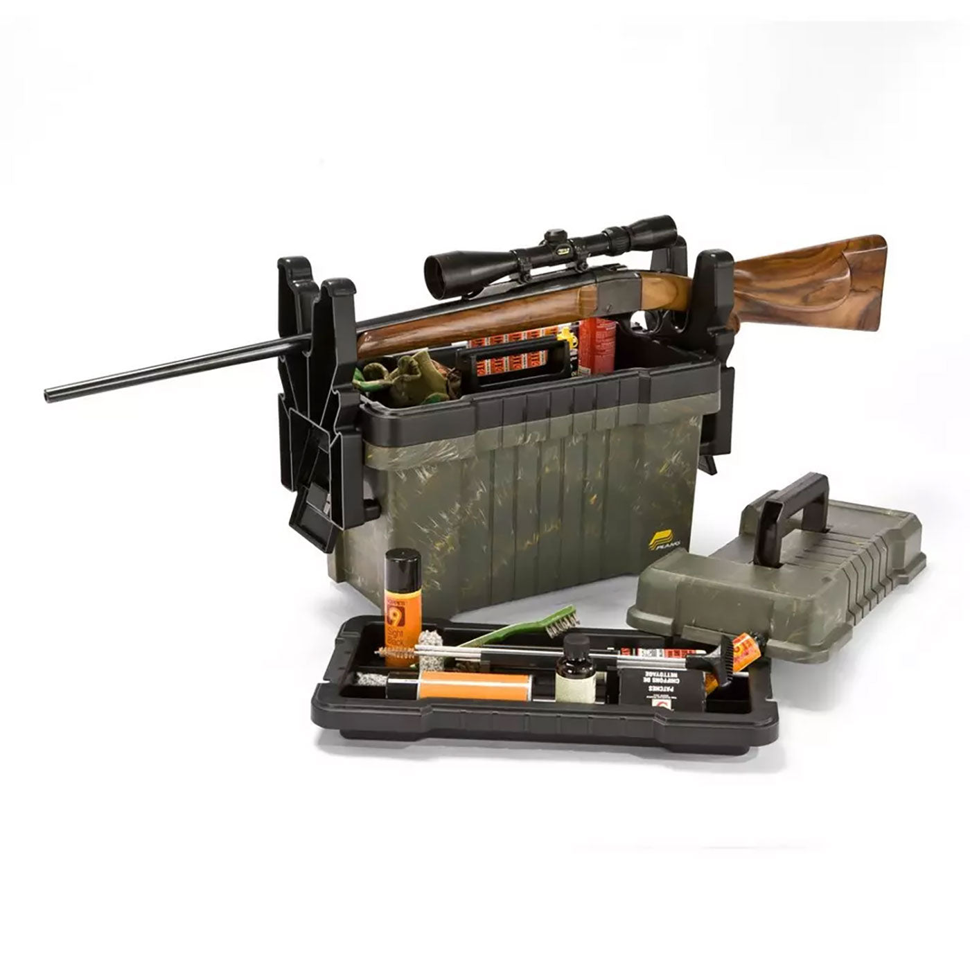 Game Winner Rifle Case Plano Deluxe Shooters Case Camo – Venture Hunting
