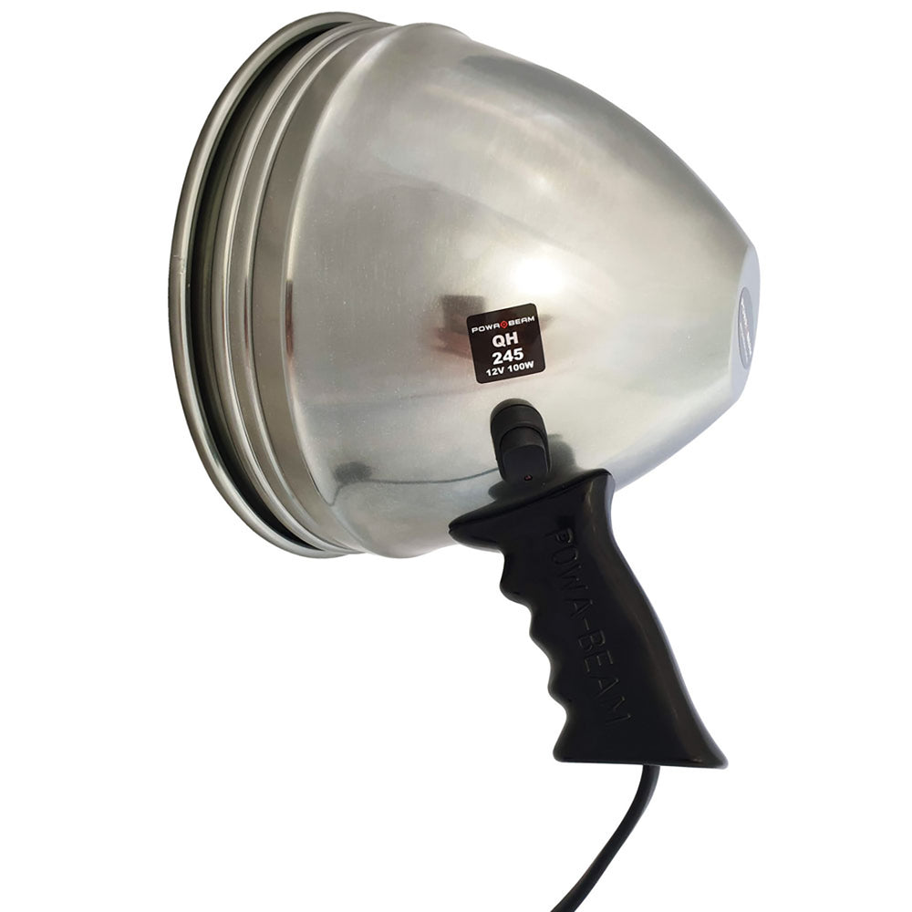 Powa Beam 245mm QH 100W Hand Held Spotlight 245mm