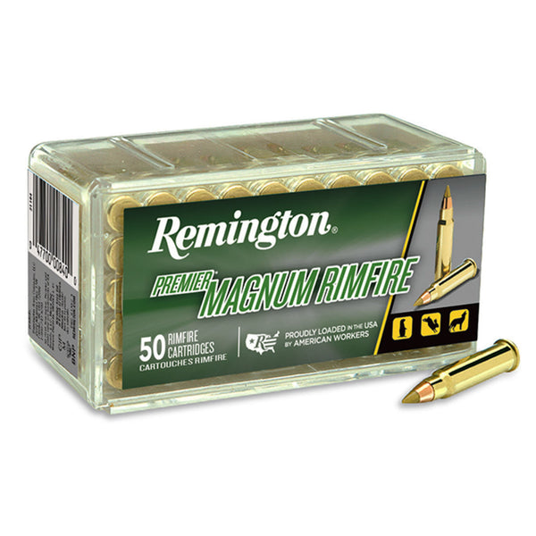 Remington AccuTip 17 HMR 17 Grain - 2550 FPS - Polymer Tip - Rimfire Ammo - 50 Rounds
