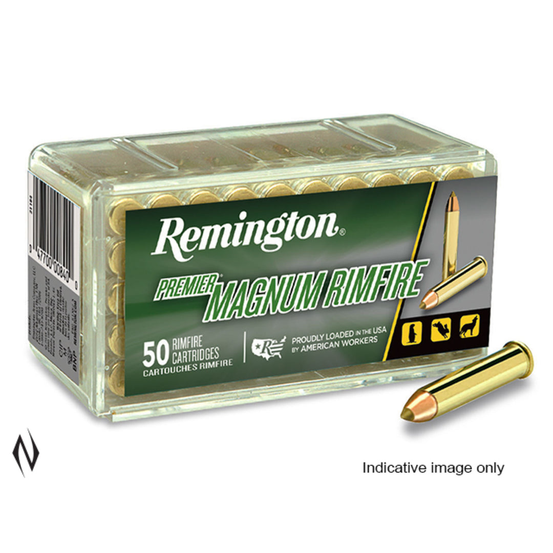 Remington AccuTip 22 WMR 33 Grain - 2000 FPS - Polymer Tip - Rimfire Ammo - 50 Rounds .22 WMR