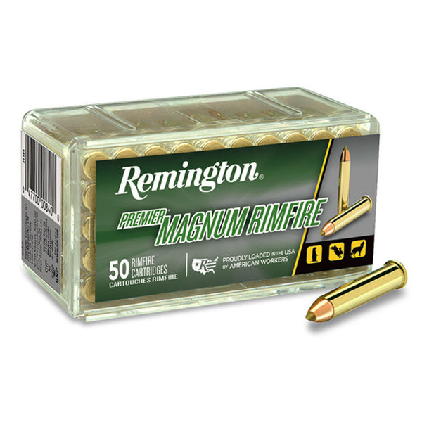 Remington AccuTip 22 WMR 33 Grain - 2000 FPS - Polymer Tip - Rimfire Ammo - 50 Rounds