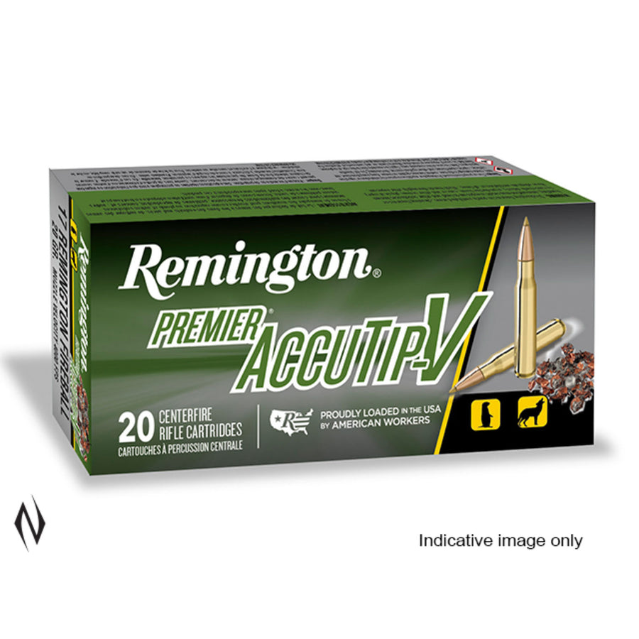 Remington Premier AccuTip 223 Rem 55 Grain - Varmint - Centrefire Ammo - 20 Rounds .223 REM