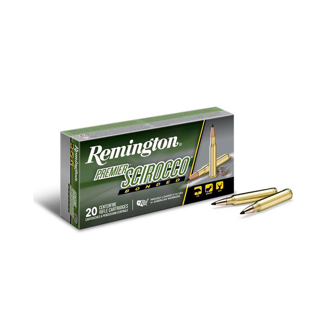 Remington .243 Win 90g Premium Swift Scirocco Bonded Ammo - 20 Rounds