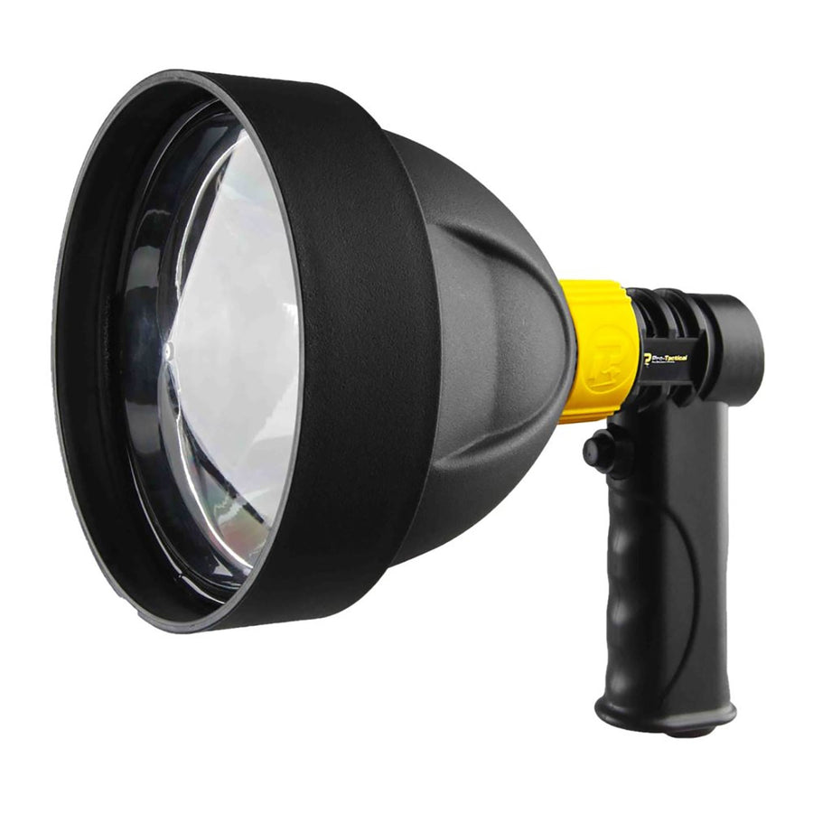 Pro-Tactical Hand Held Spotlight 140mm 15W LED Rechargeable