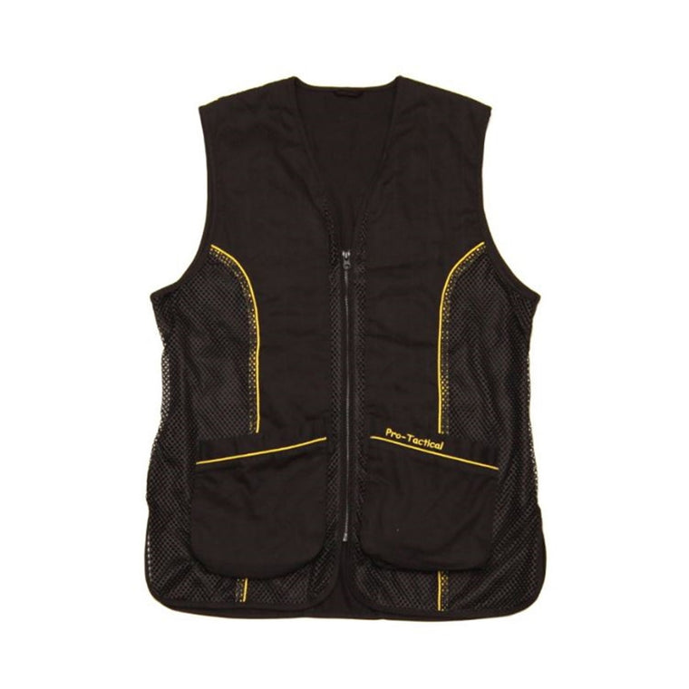 Pro-Tactical Black Clay Target Shooting Vest