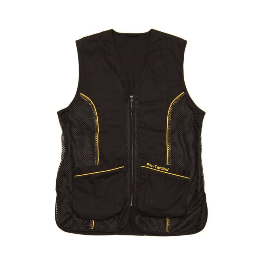 Pro-Tactical Black Clay Target Shooting Vest
