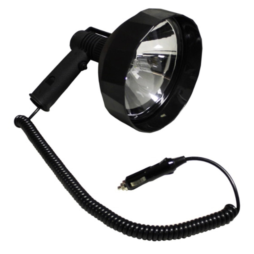 Pro-Tactical Hand Held Spotlight Halogen 100W 175mm Cig Plug & Dimmer
