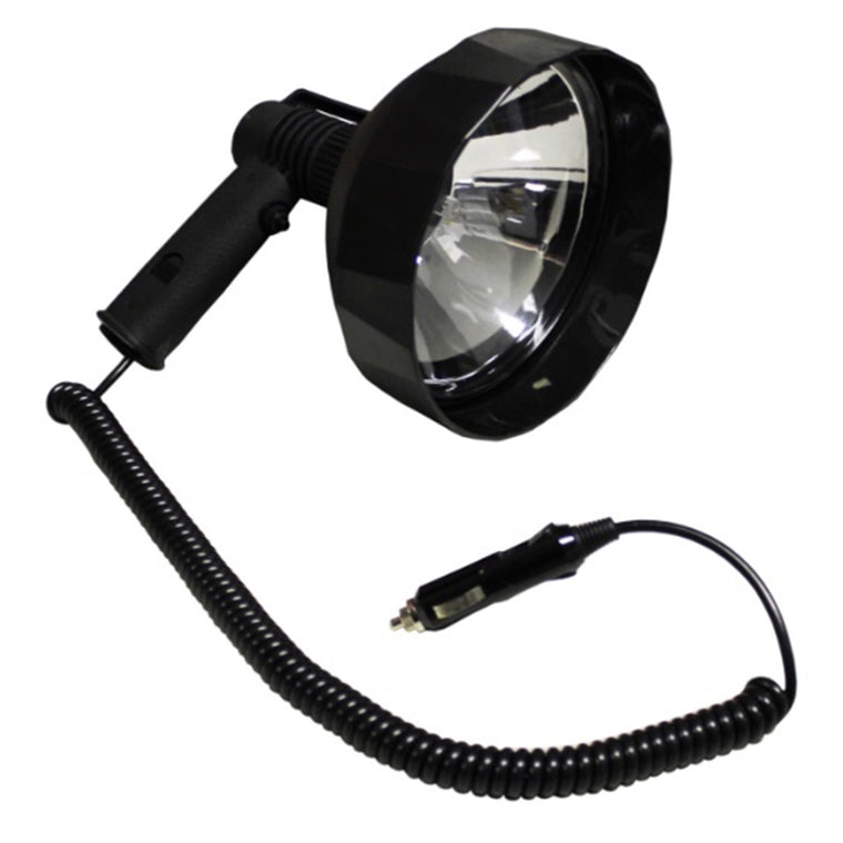 Pro-Tactical Hand Held Spotlight Halogen 100W 175mm Cig Plug & Dimmer