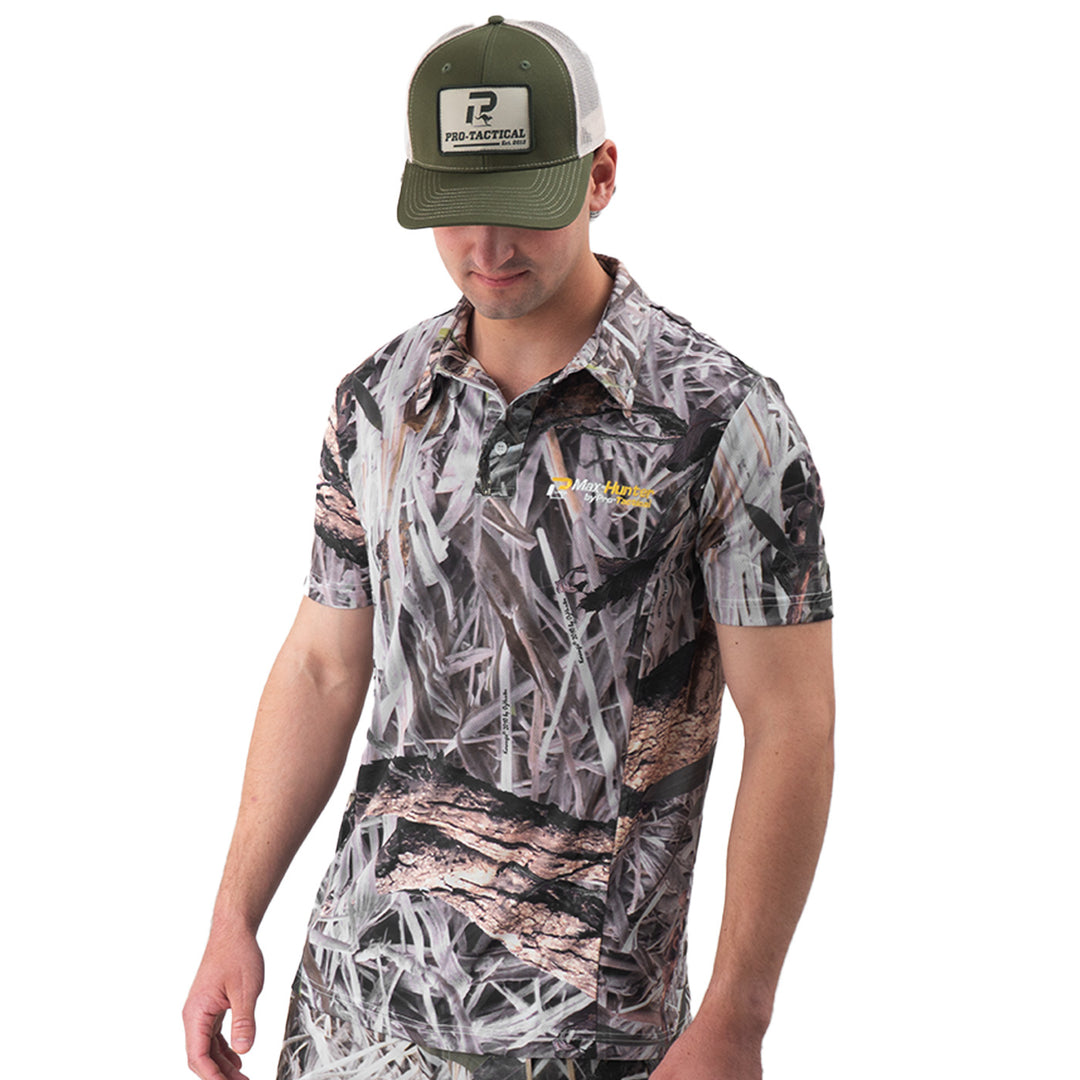 Pro-Tactical Koorangie Camo Bamboo Charcoal Polo Shirt