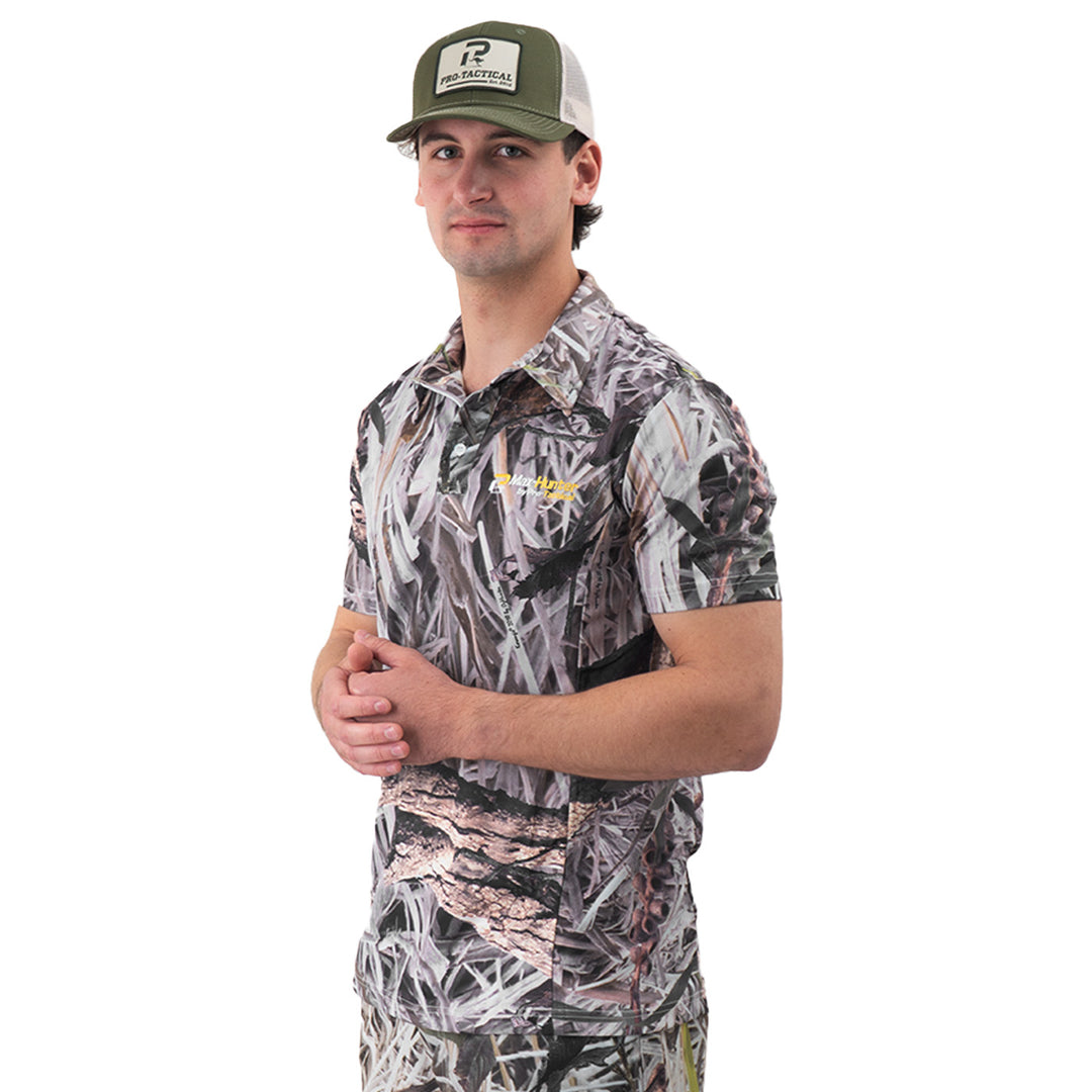 Pro-Tactical Koorangie Camo Bamboo Charcoal Polo Shirt
