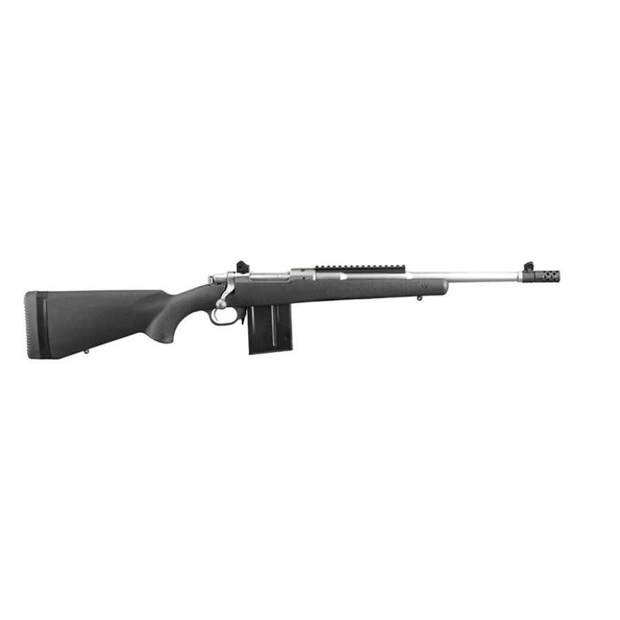 Ruger Scout Right Hand Bolt Action Rifle 308Win 16.1inch Matte Stainless 10Rd