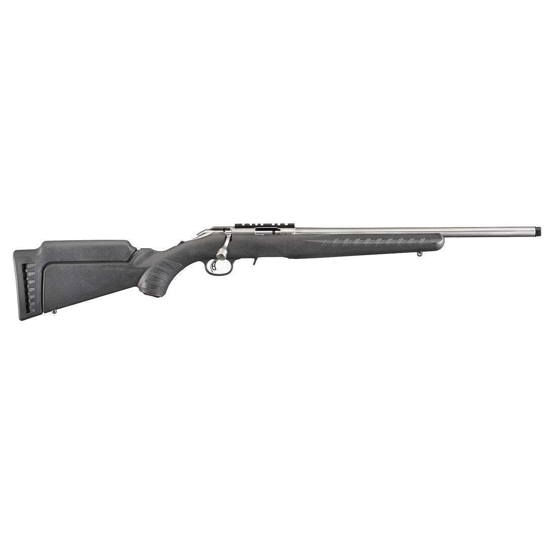 Ruger American Right Hand Bolt Action Rifle 22Wmr 18inch S/S 9Rd .22 WMR