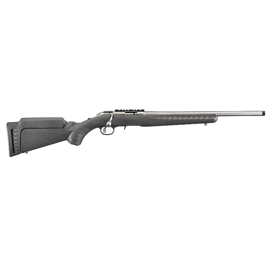 Ruger American Right Hand Bolt Action Rifle 22Wmr 18inch S/S 9Rd