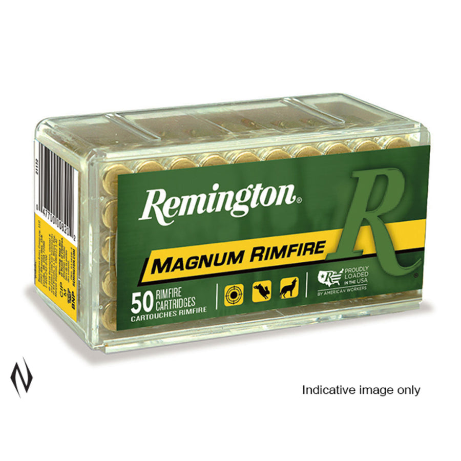 Remington JHP 22 WMR 40 Grain - 1910 FPS - Jacketed Hollow Point - Rimfire Ammo - 50 Rounds .22 WMR