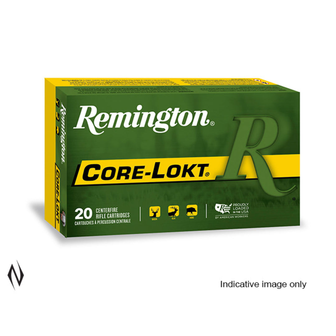 Remington Core-Lokt 338 Win Mag 250 Grain - Pointed Soft Point - Centrefire Ammo - 20 Rounds .338 WIN MAG