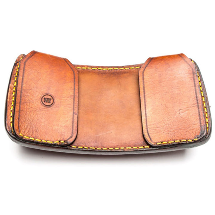 Rigby Open 9 Round Leather Bullet Pouch - Magnum