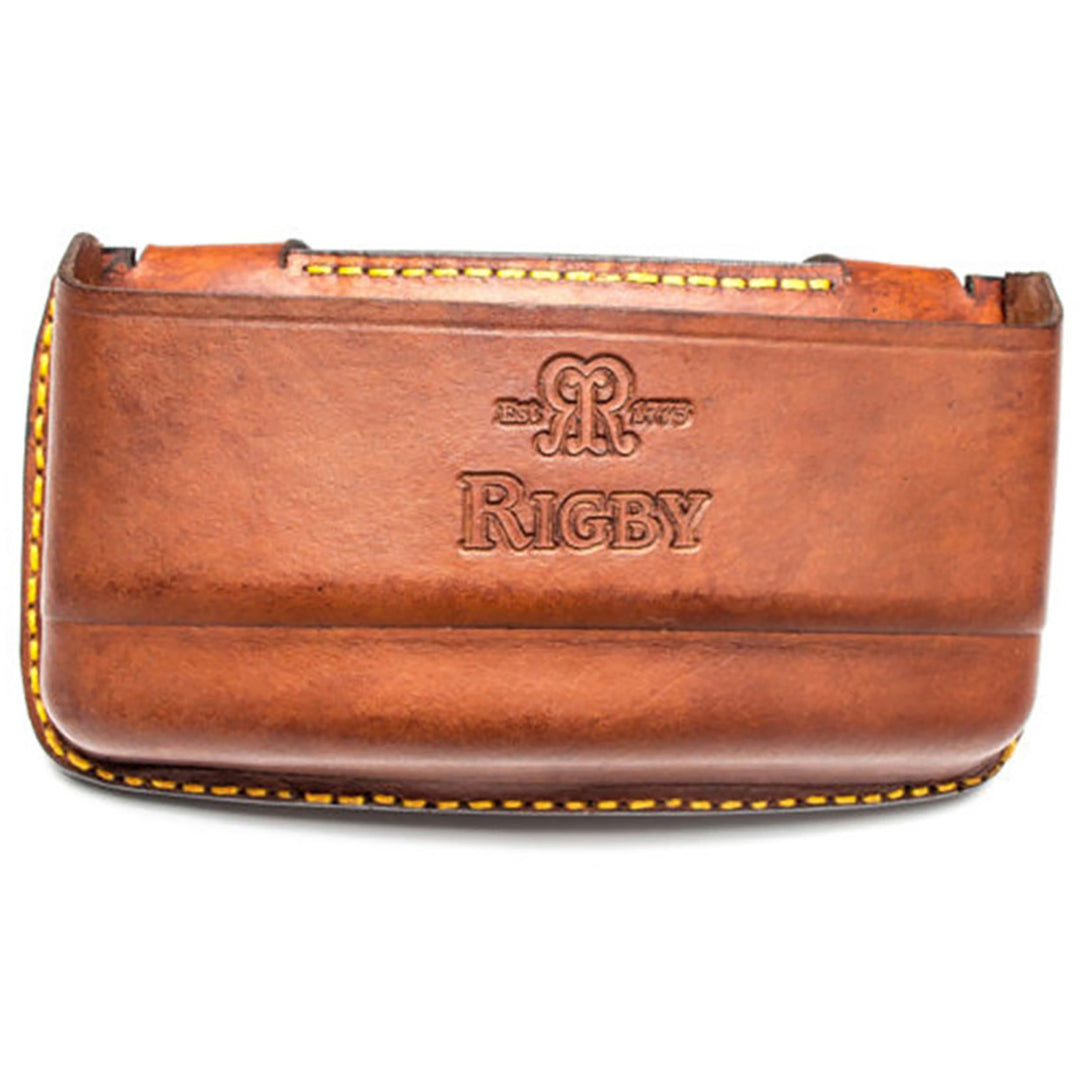 Rigby Open 9 Round Leather Bullet Pouch - Magnum