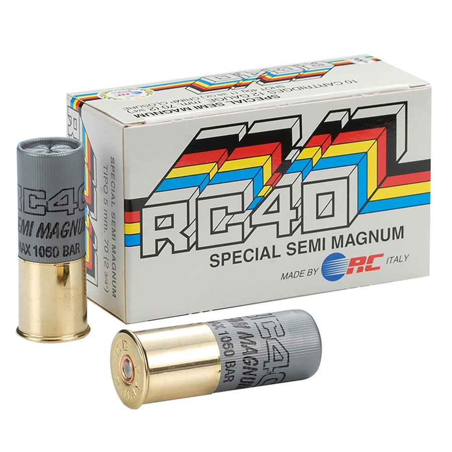 Rc40 Semi Magnum Shot Shell - 40 Gram Load - BB Size 0 - 12G - 10 Rounds 12 GAUGE
