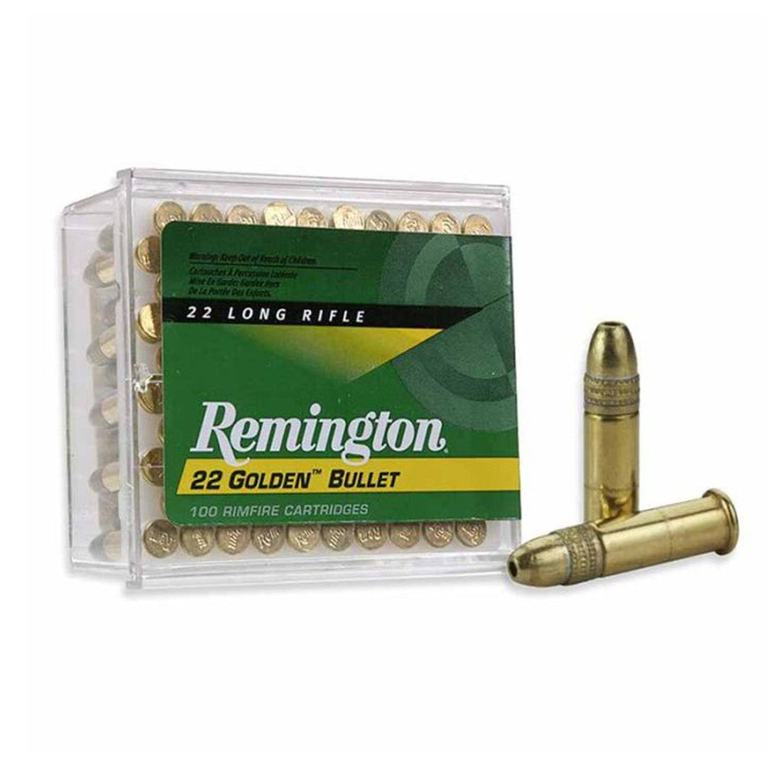 Remington 22LR 36GR HV HP Golden Bullet 1280 FPS Rimfire Ammo - 5000 Round Slab