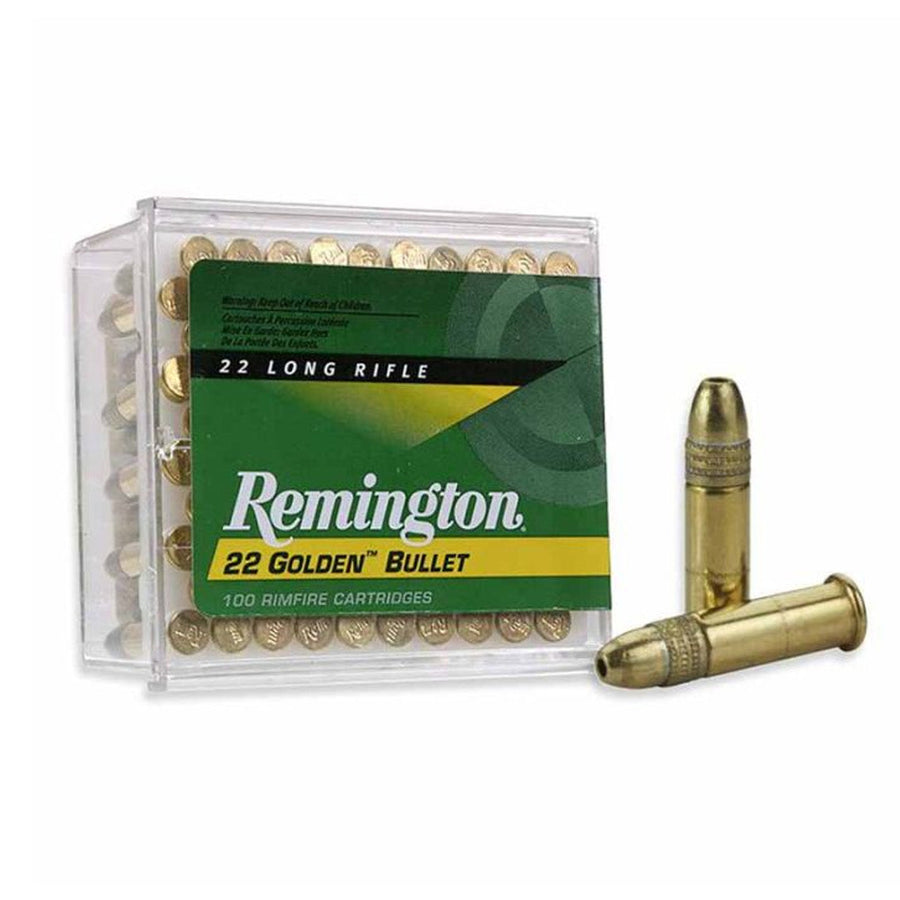 Remington 22LR 36GR HV HP Golden Bullet 1280 FPS Rimfire Ammo - 5000 Round Slab