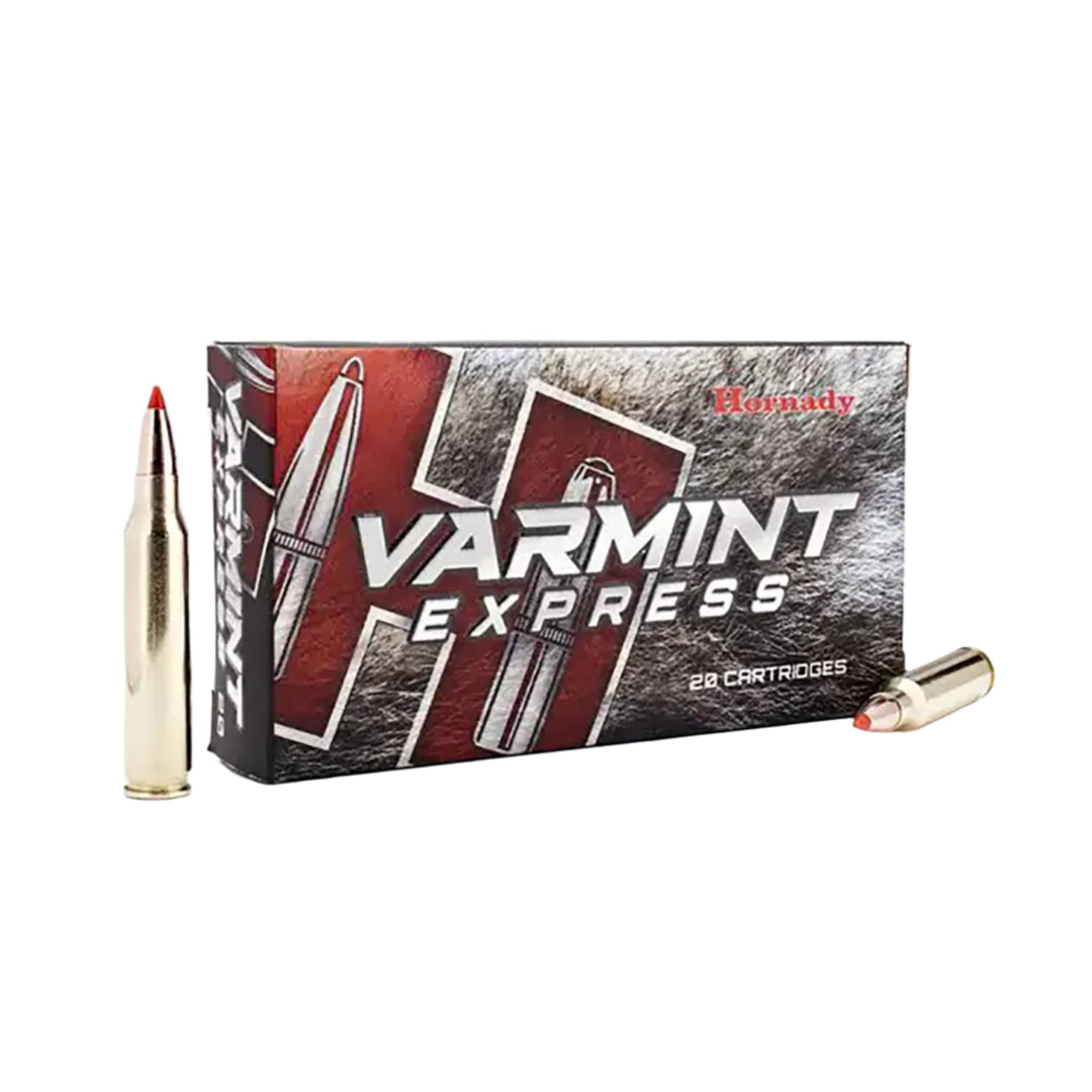 Hornady Varmint Expres .223 55gn vmax Centrefire Ammunition