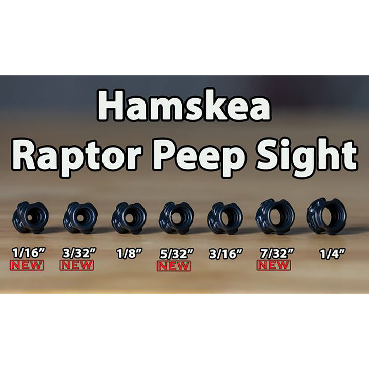 Hamskea Raptor Aluminum Peep Sight