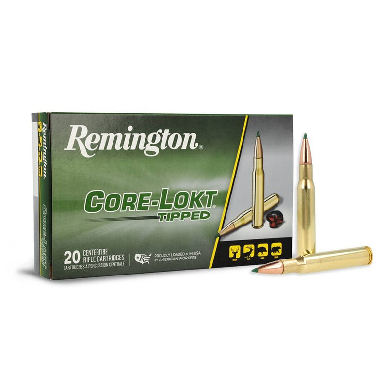 Remington 30-06 165GR Core Lokt Tipped Centrefire Ammo - 20 Rounds