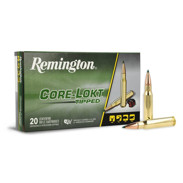 Remington 308 WIN 165GR Core Lokt Tipped Centrefire Ammo - 20 Rounds