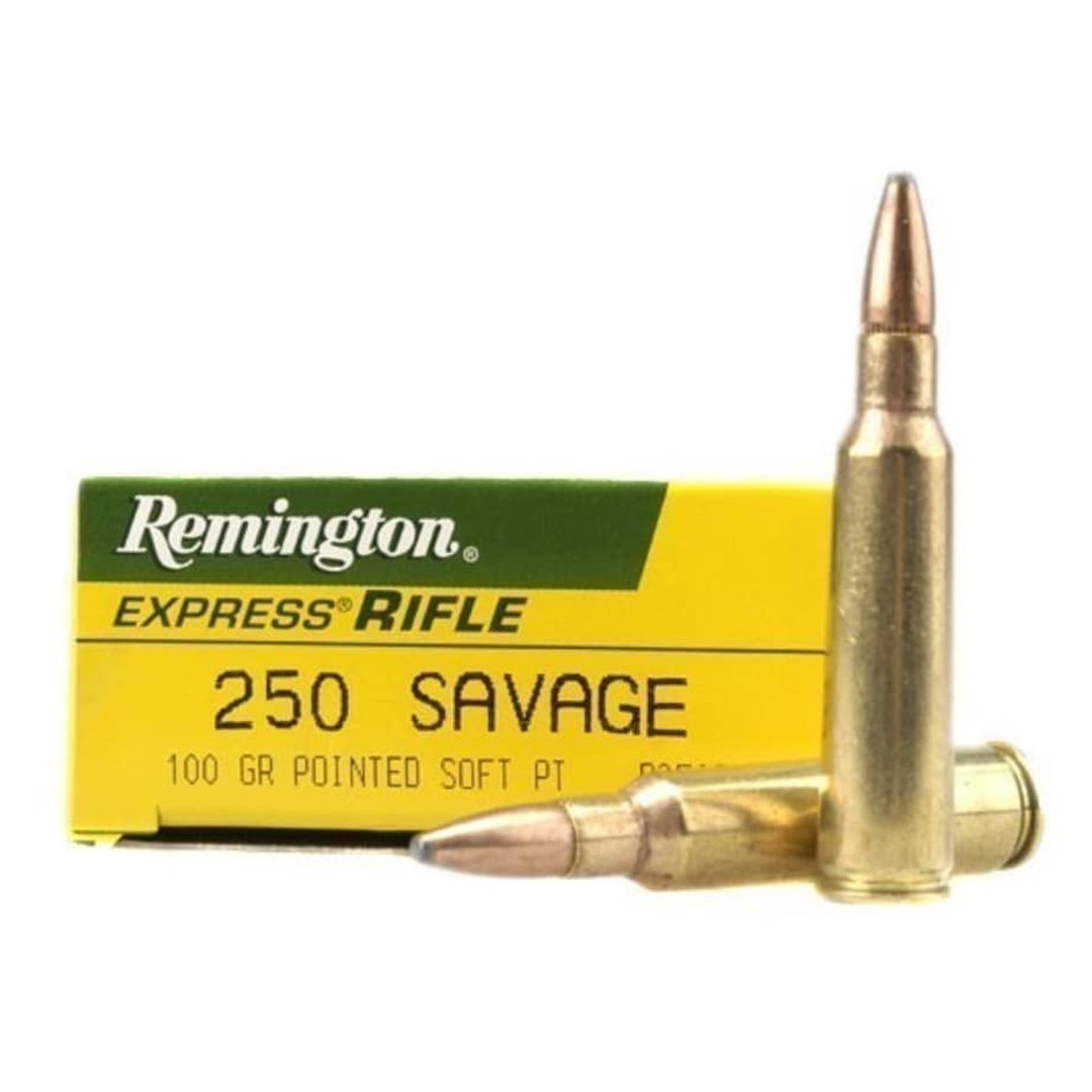 Remington Core-Lokt .250SAV 100gr 2820 FPS PSP Centrefire Ammo - 20 Rounds
