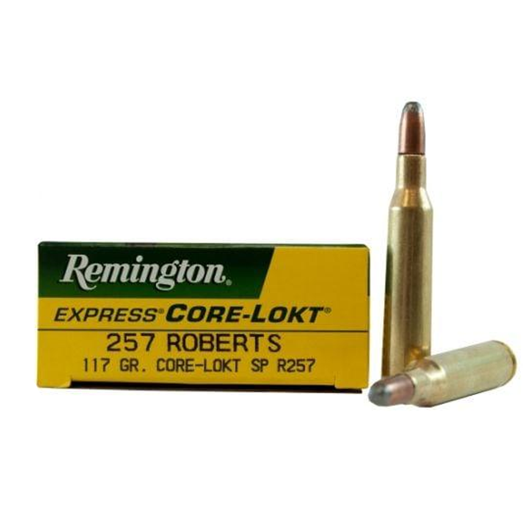 Remington Core-Lokt .257ROB 117gr 2650 FPS PSP Centrefire Ammo - 20 Rounds