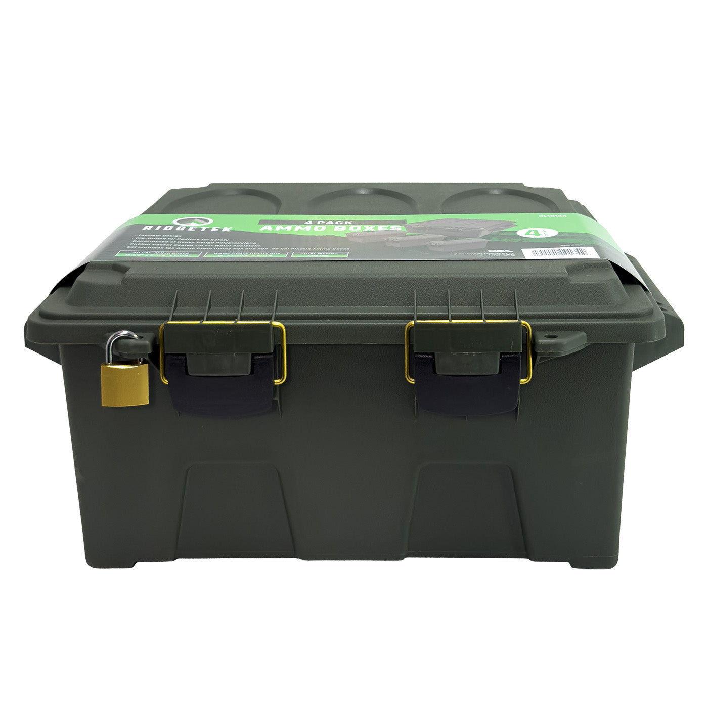 Ridgetek .30 Cal Utlility Box Set with Padlock – Venture Hunting