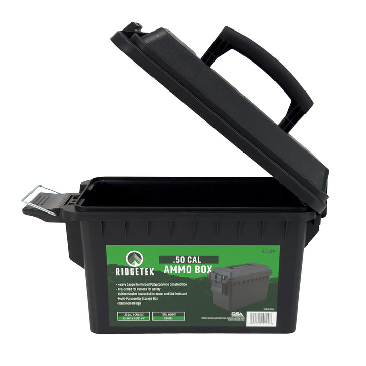 Ridgetek .50 Cal Ammo Box wih Padlock