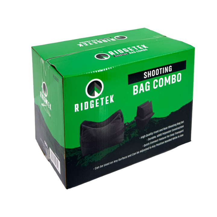 Ridgetek Shooting Bag Combo - Front & Rear