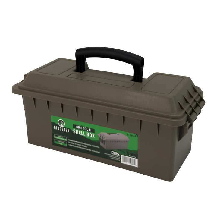 Ridgetek Shotshell Ammo Box with Padlock