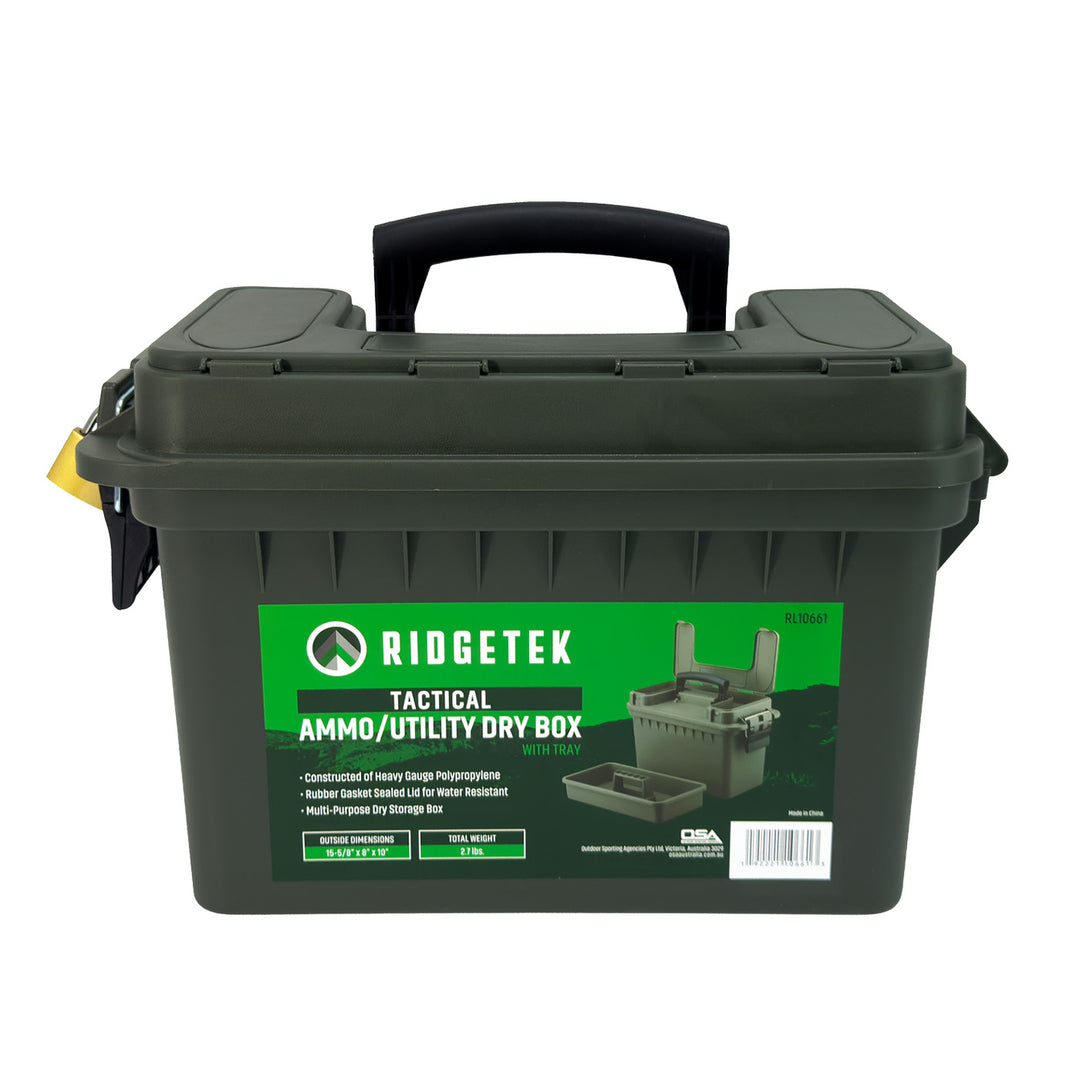 Ridgetek Tactical Utility Box with Tray