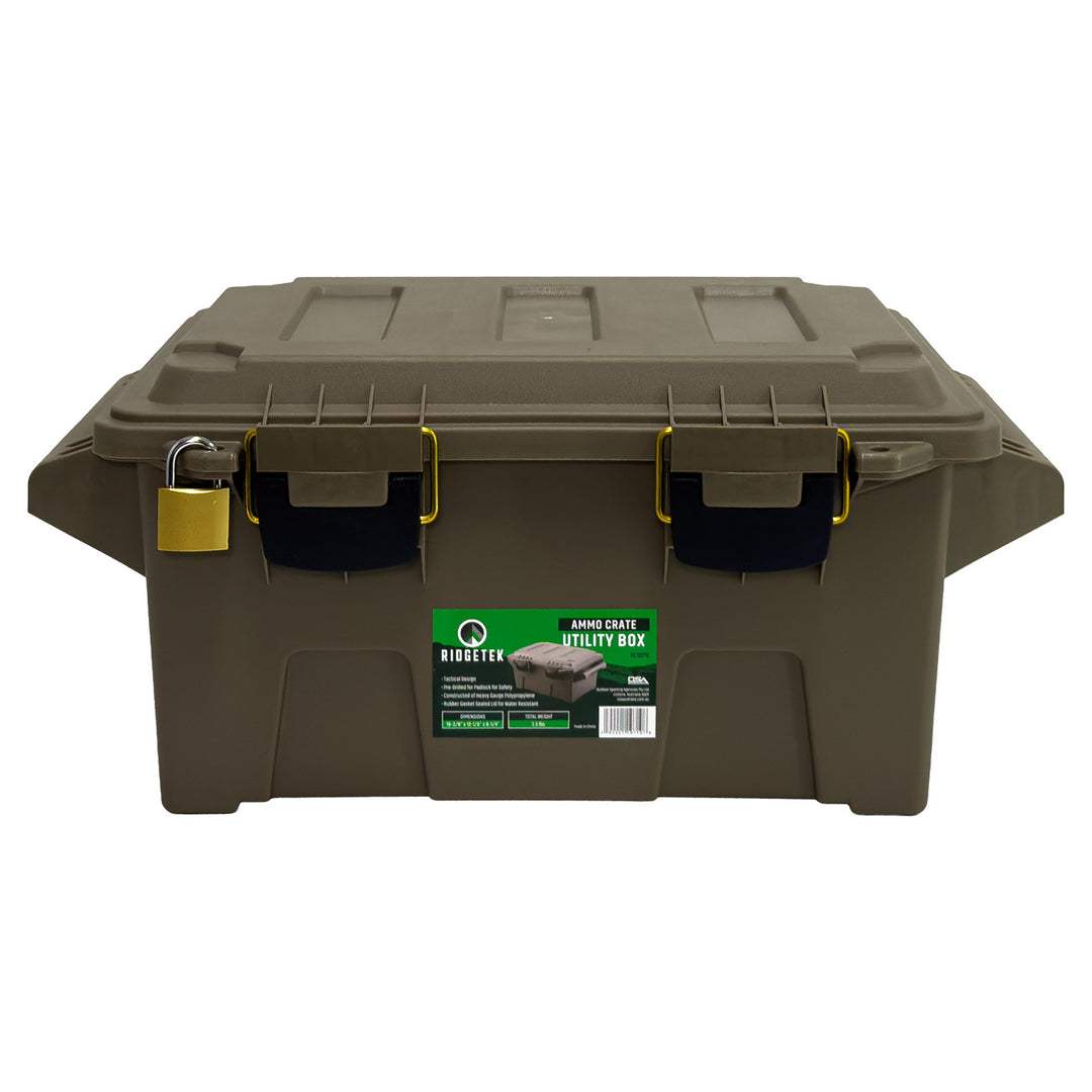 Ridgetek Utility Box Medium with Padlock