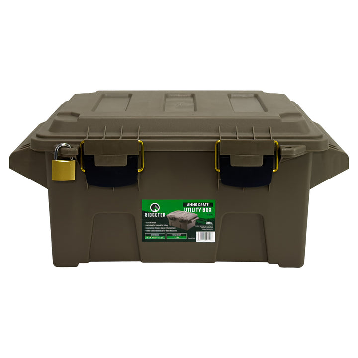 Ridgetek Utility Box Medium with Padlock