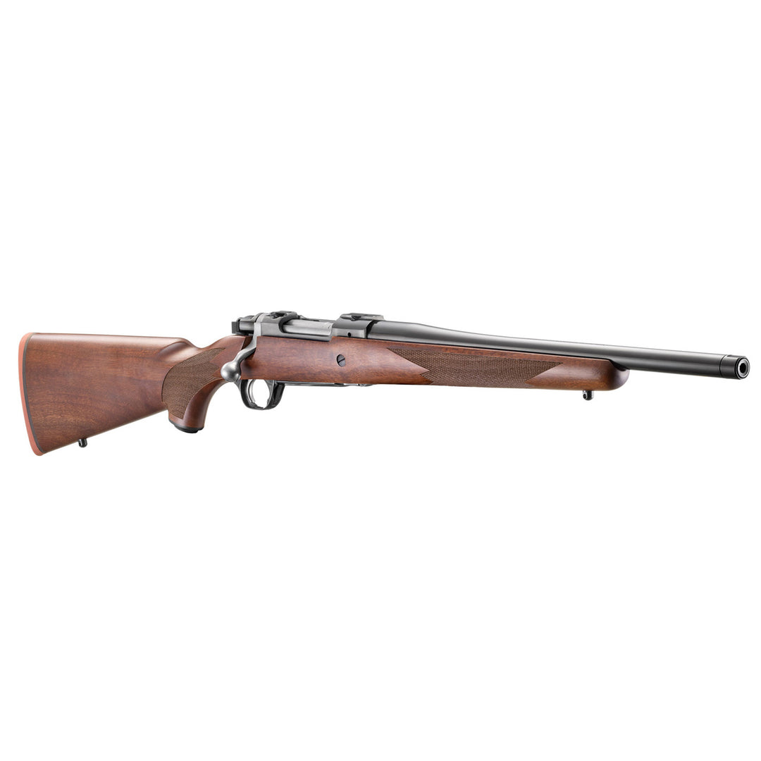 Ruger 77 Hawkeye Stainless Hunter Threaded Bolt Action Rifle - 16in - 4 Shot