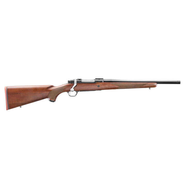 Ruger 77 Hawkeye Stainless Hunter Threaded Bolt Action Rifle - 16in - 4 Shot